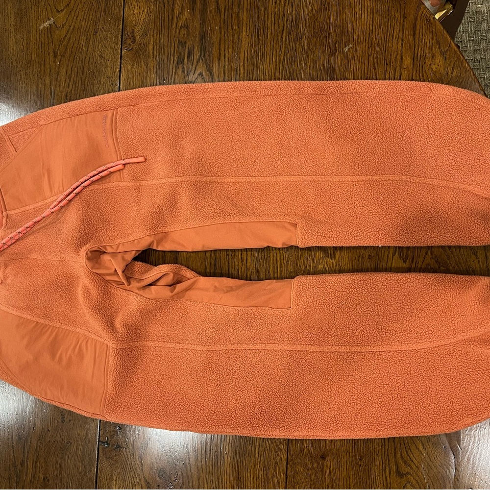Outdoor Voices Warm Fleece Pants - Rust